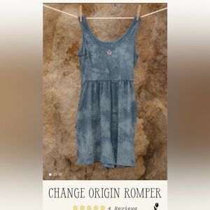 Purusha people romper jumpsuit